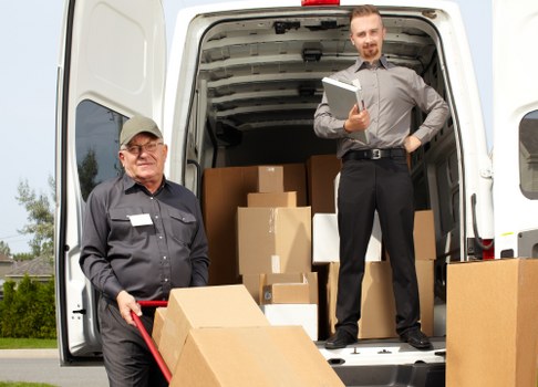 Office loading access and parking considerations for a Colliers Wood business move