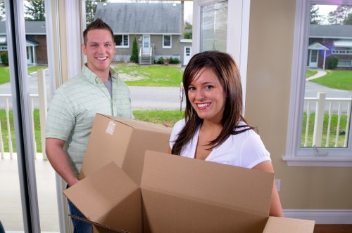 Furniture pick-up service for a home in Colliers Wood