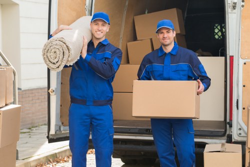 Safety review process for a professional moving service